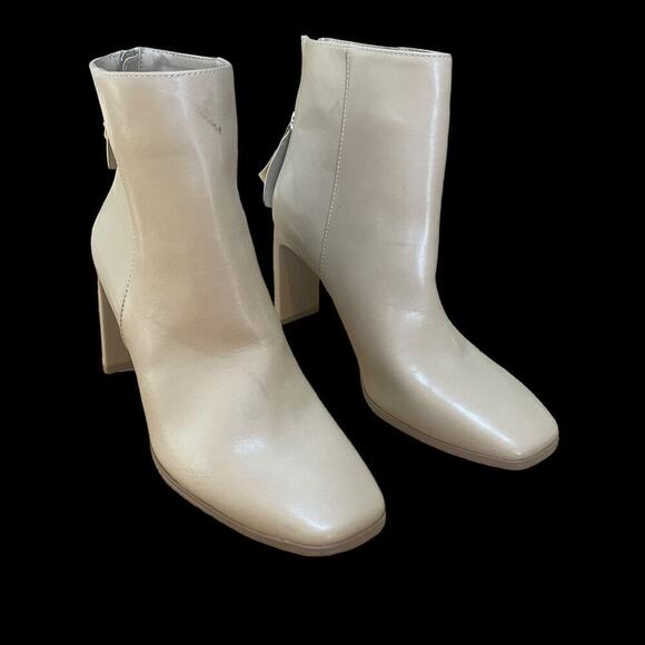 NEW!  MIA Lynett Faux Leather Bootie Heeled Ankle Boots -Size 8.5 - Picture 2 of 16